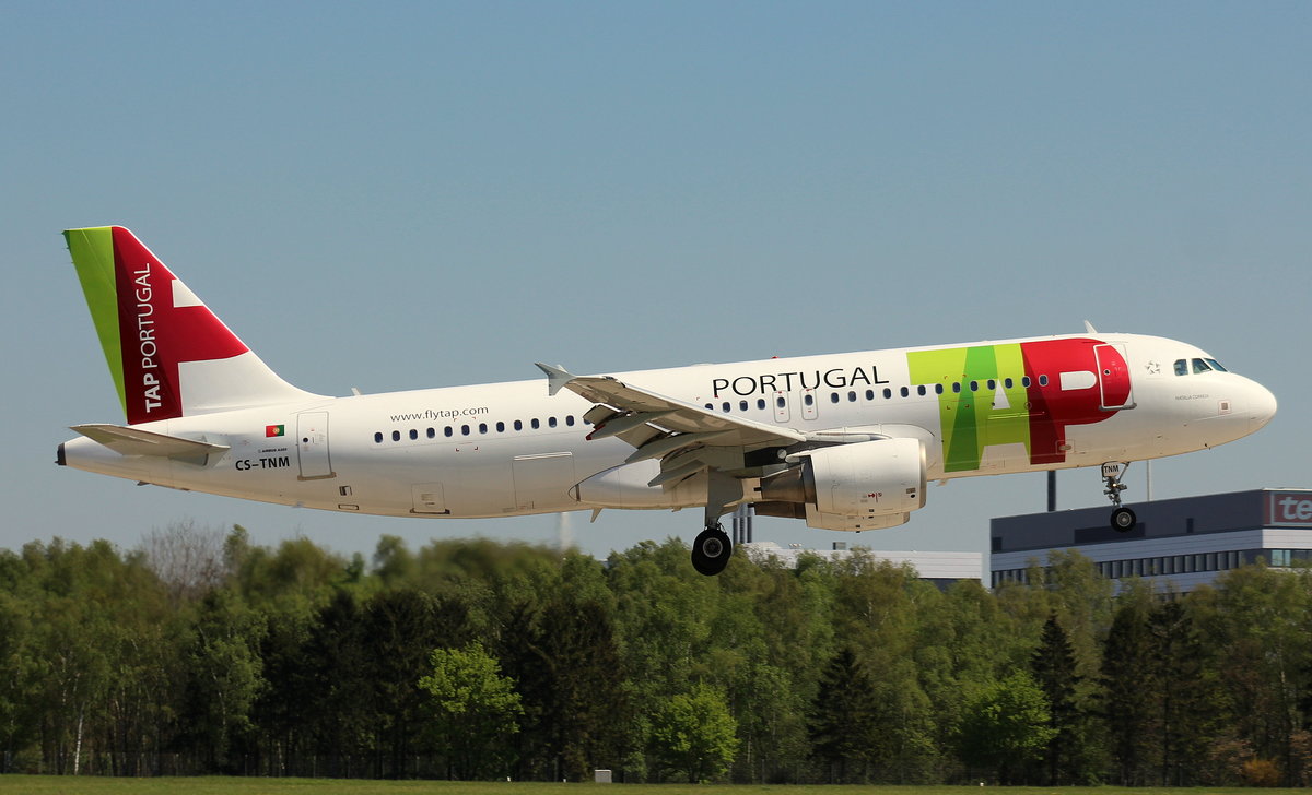 TAP Portugal, CS-TNM, (c/n 1799),Airbus A 320-214, 07.05.2016, HAM-EDDH, Hamburg, Germany (Name: Natalia Correia) 