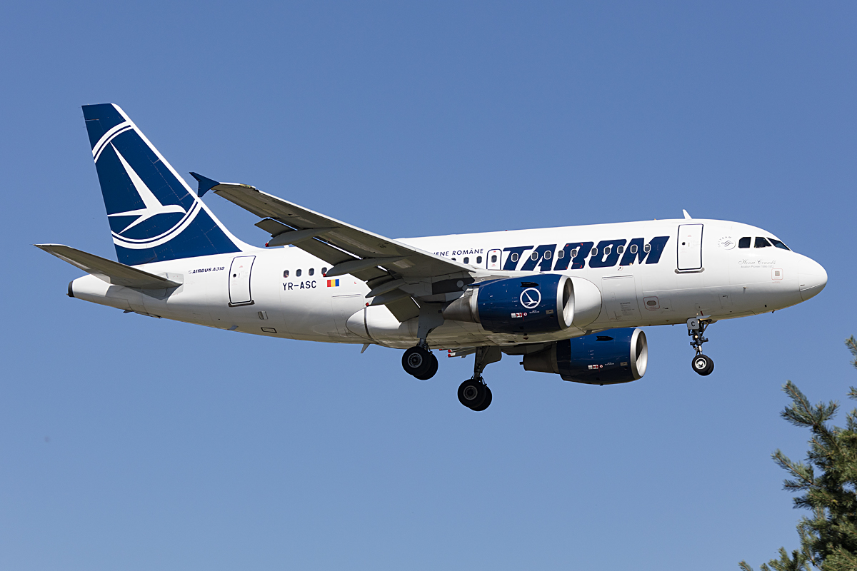 Tarom, YR-ASC, Airbus, A318-111, 17.07.2016, GVA, Geneve, Switzerland



