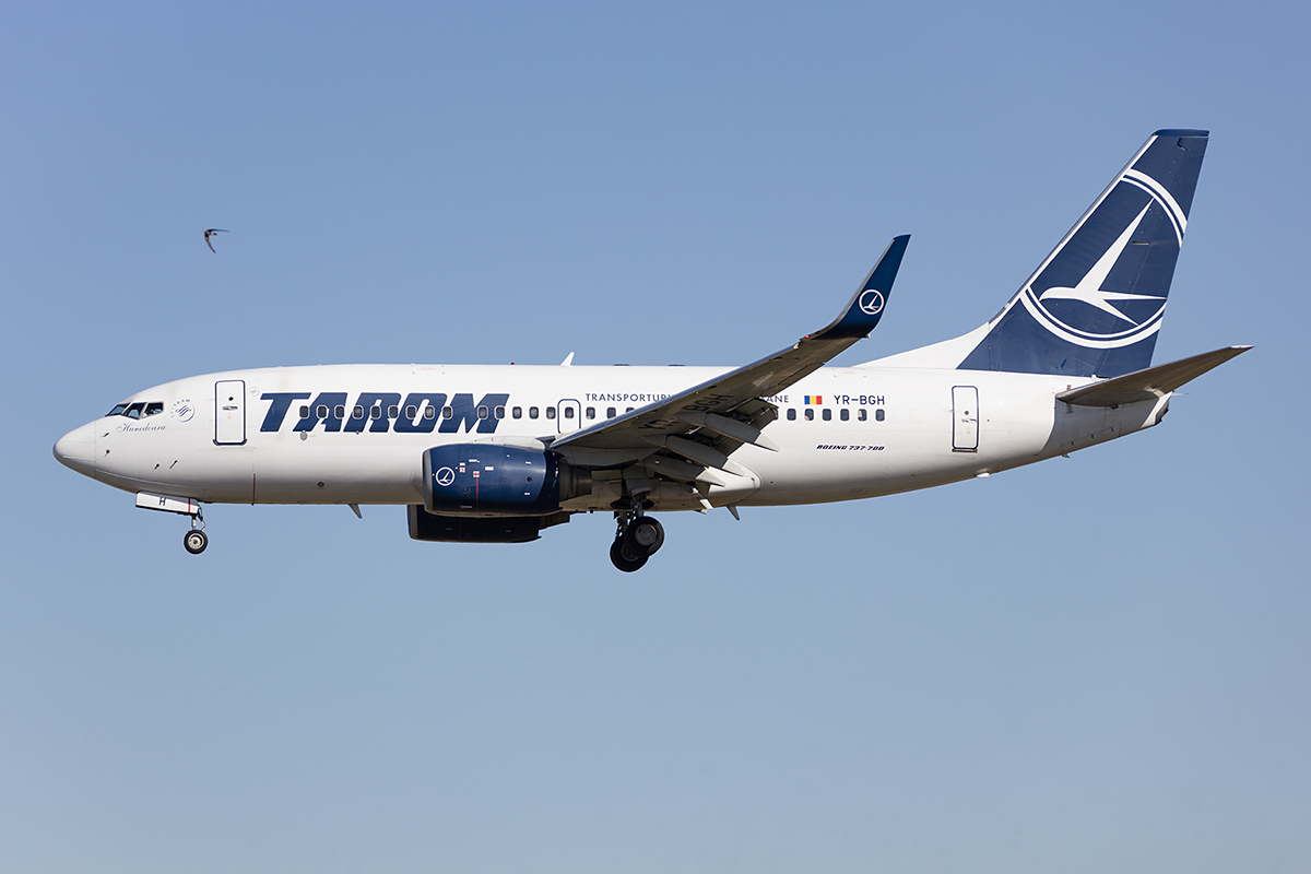 Tarom, YR-BGH, Boeing, B737-78J, 13.09.2017, BCN, Barcelona, Spain



