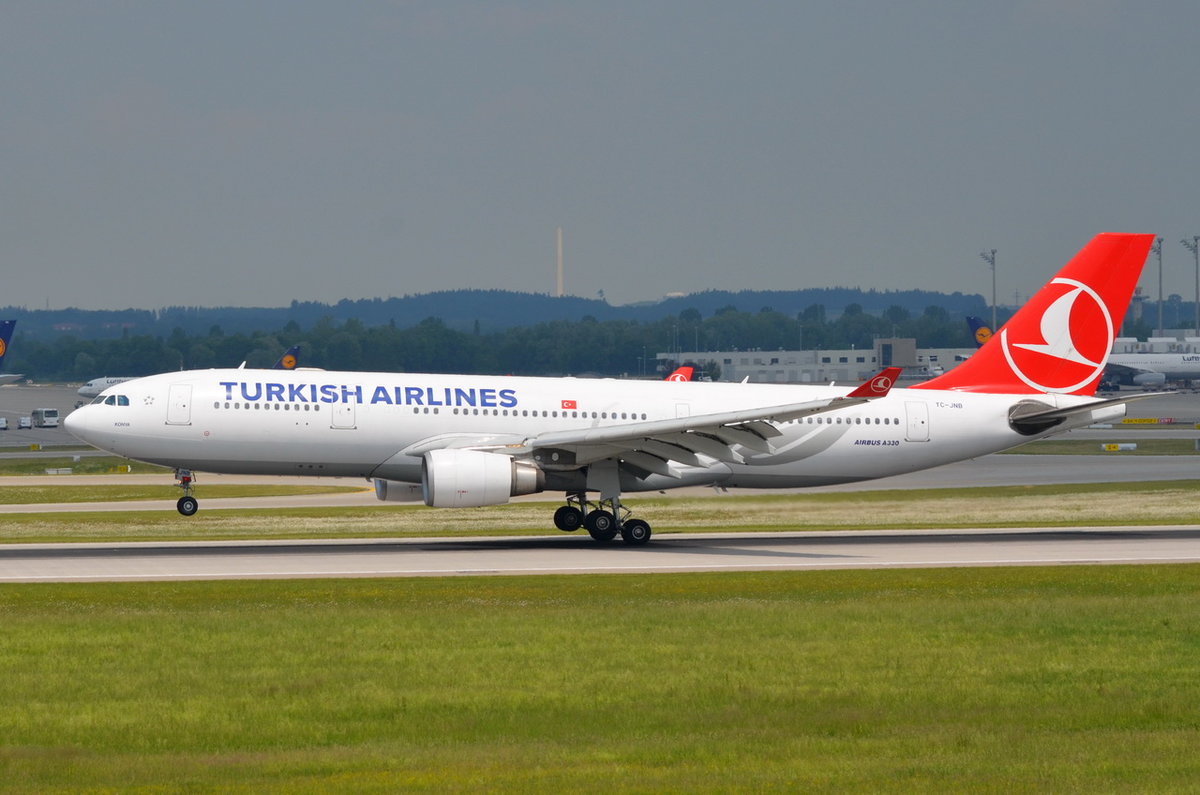 TC-JNB Turkish Airlines Airbus A330-203  , MUC , 02.06.2017