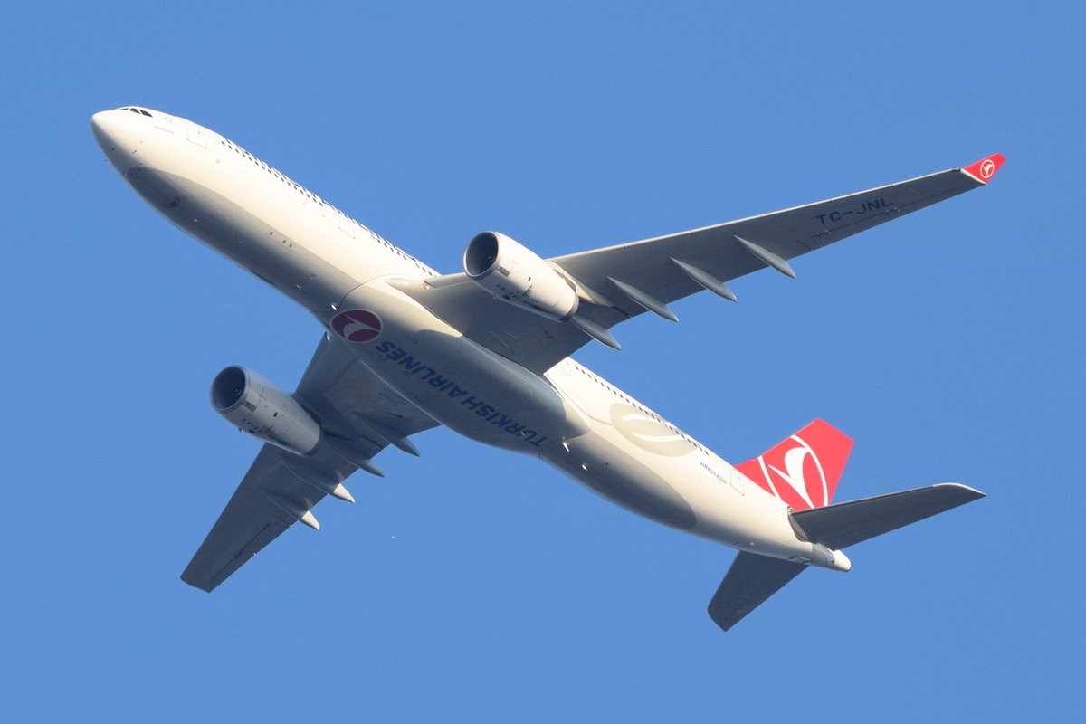 TC-JNL Turkish Airlines Airbus A330-343 , TXL , 25.08.2019