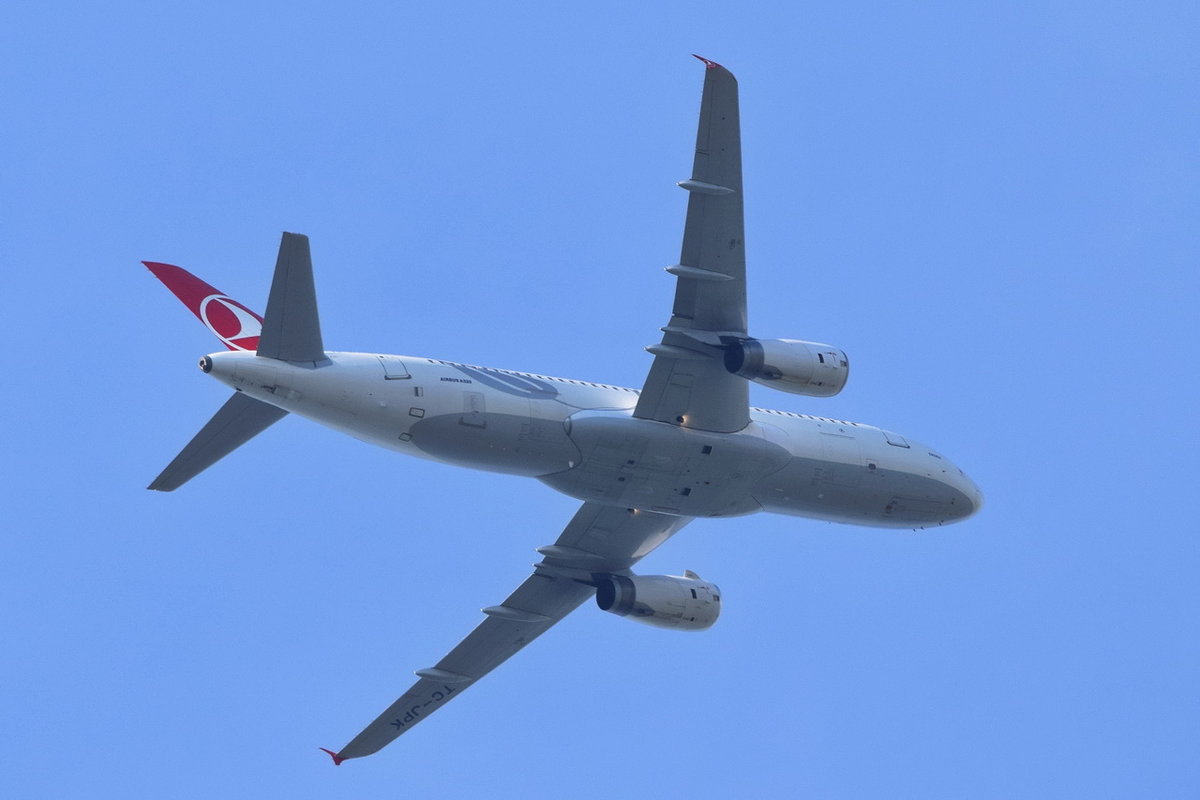 TC-JPK Turkish Airlines Airbus A320-232 , Anflug TXL , 19.06.2019