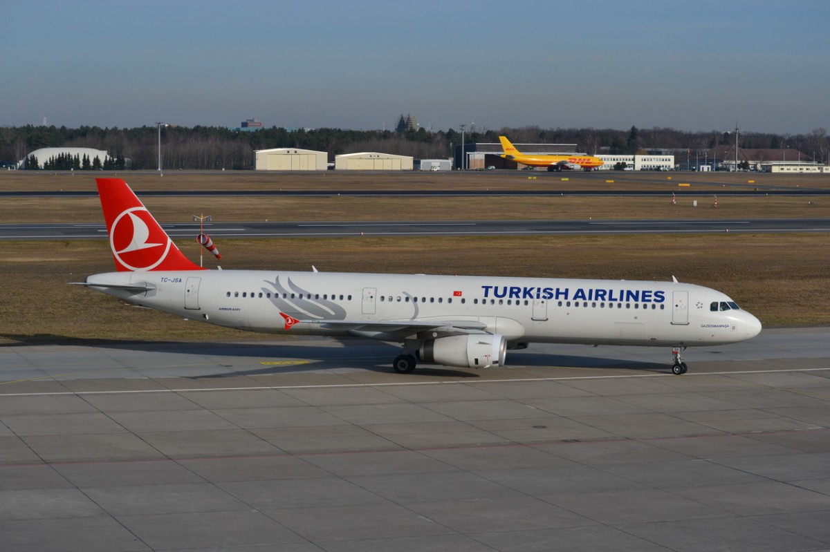 TC-JSA Turkish Airlines Airbus A321-231   18.02.2014   Berlin-Tegel
