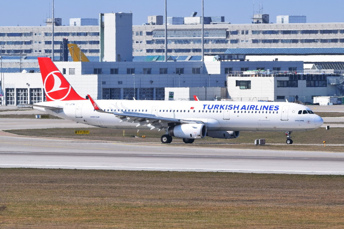 TC-JTM Turkish Airlines Airbus A321-231(WL) , 29.03.2019 , MUC