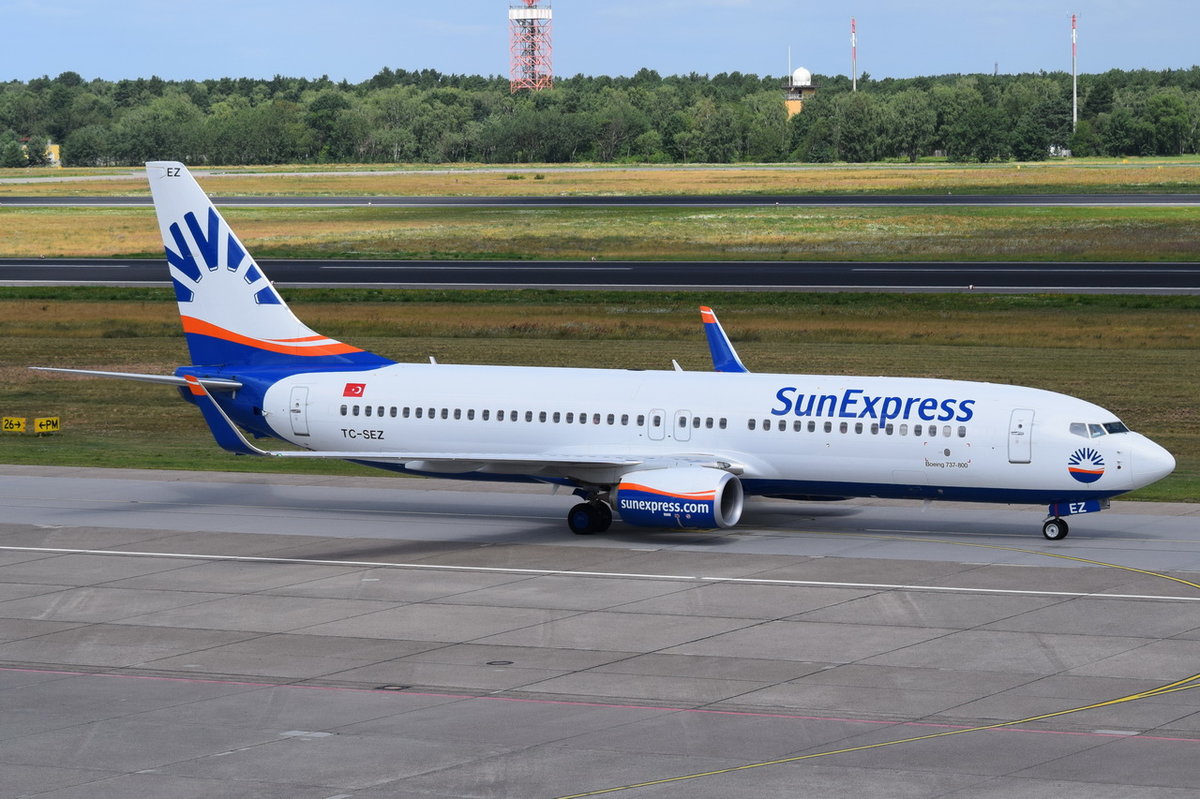 TC-SEZ SunExpress Boeing 737-8HC(WL)  , TXL , 13.07.2017