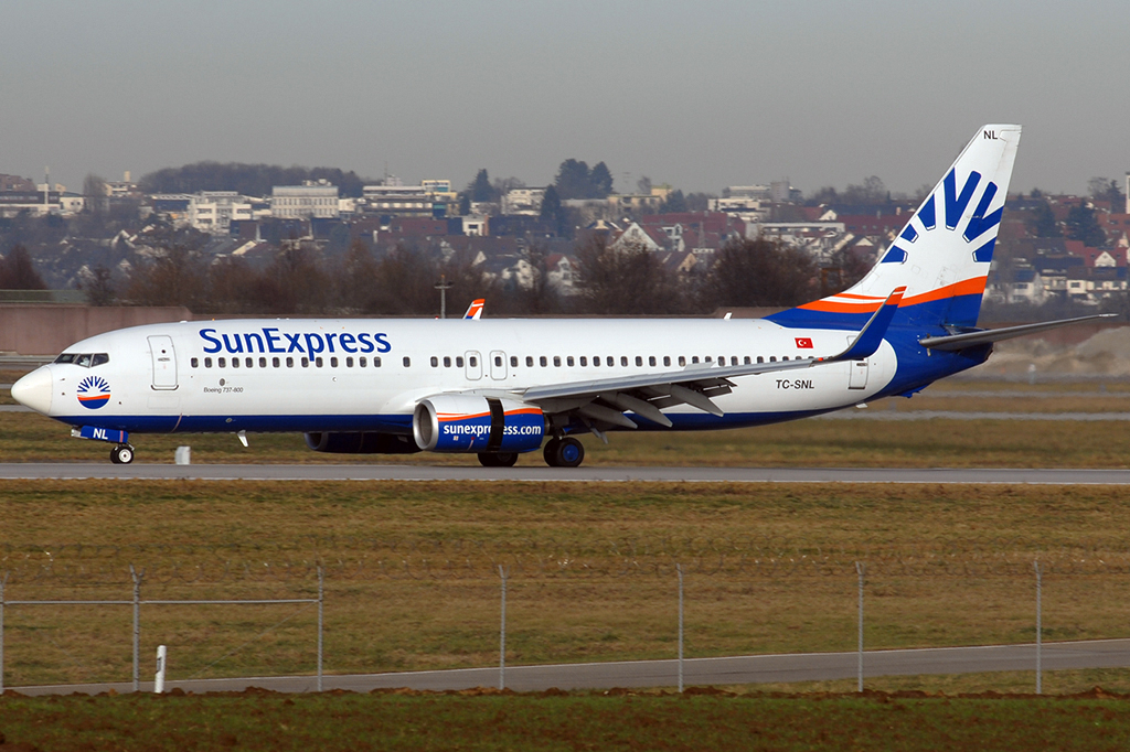 TC-SNL Boeing 737-86N 06.01.2015, jetzt als Blue Air YR-BME unterwegs 