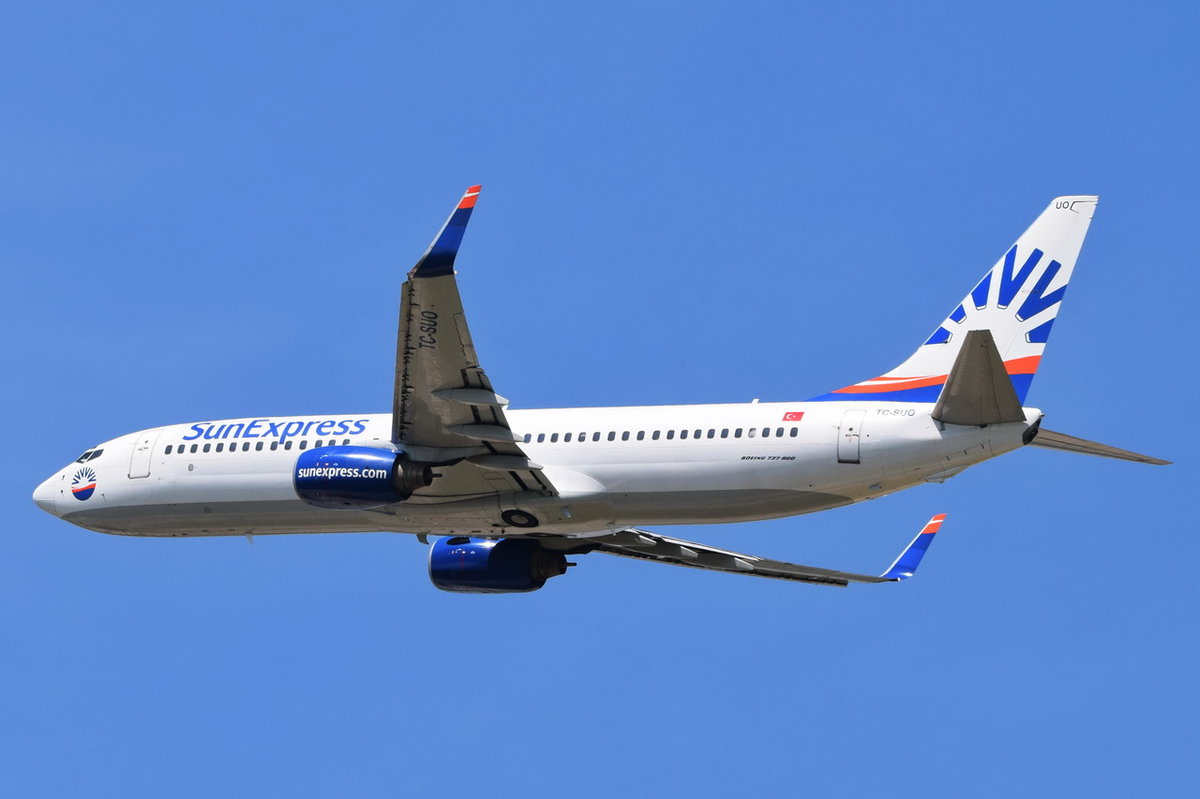 TC-SUO SunExpress Boeing 737-86Q(WL)  , MUC , 22.06.2017