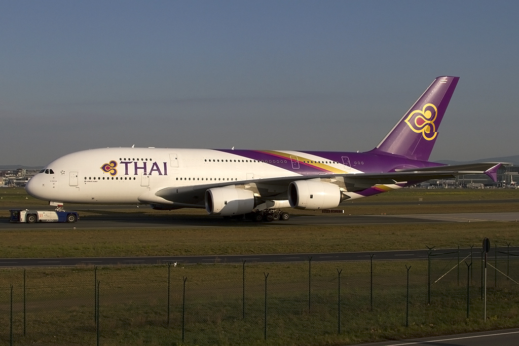 Thai Airways, HS-TUE, Airbus, A380-841, 02.05.2015, FRA, Frankfurt, Germany 





