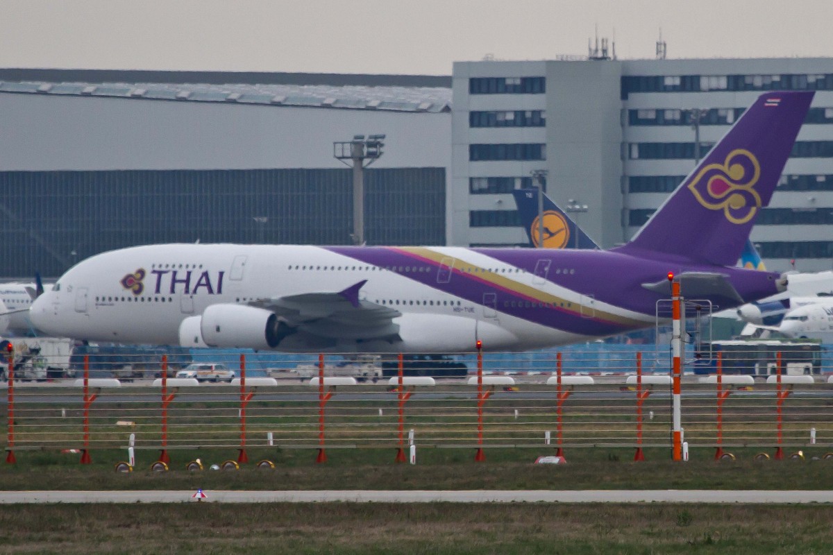 Thai Airways International (TG/THA), HS-TUE, Airbus, A 380-841, 17.04.2015, FRA-EDDF, Frankfurt, Germany