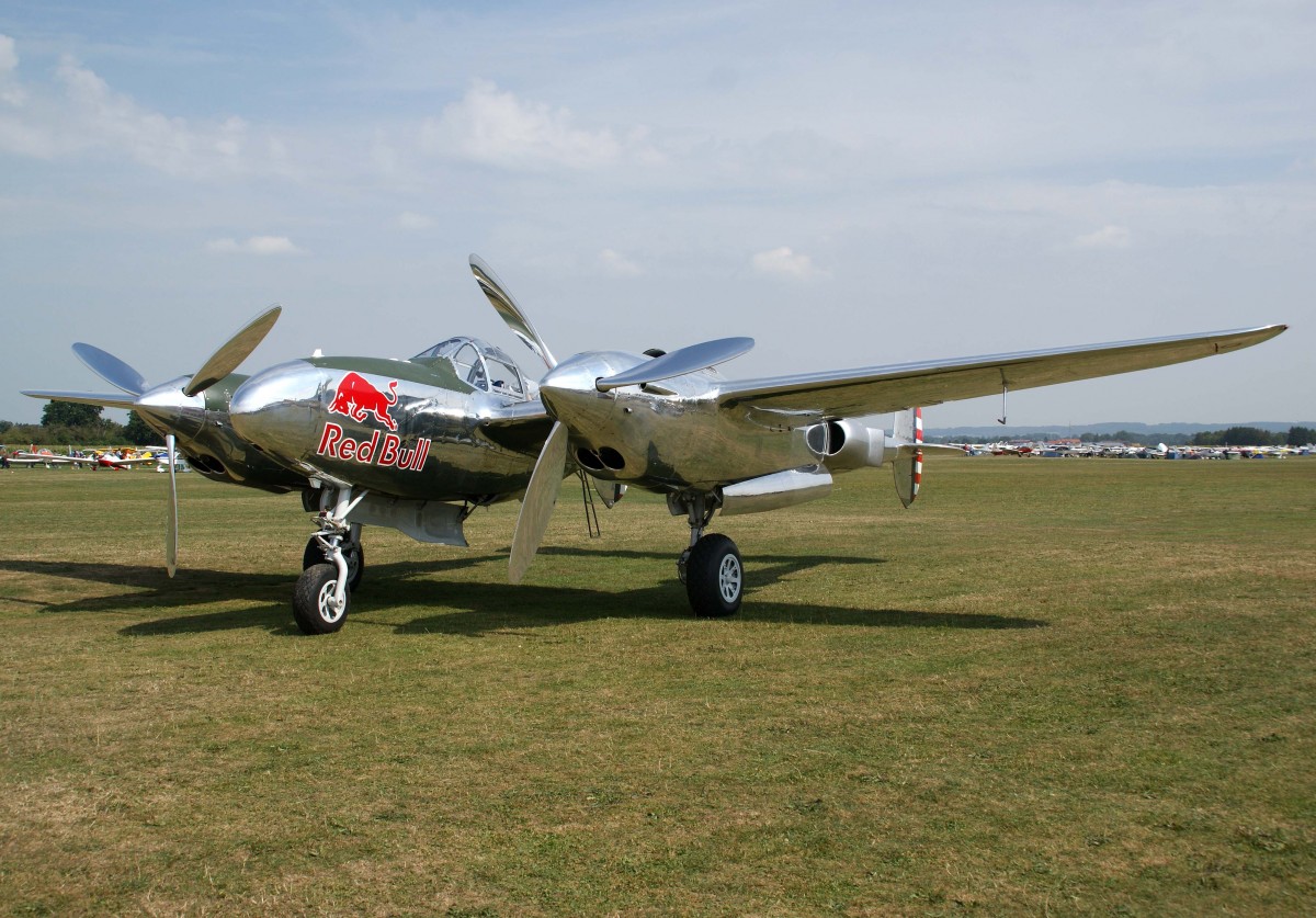 The Flying Bulls, N25Y, Lockheed, P-38 L Lightning, 24.08.2013, EDMT, Tannheim (Tannkosh '13), Germany