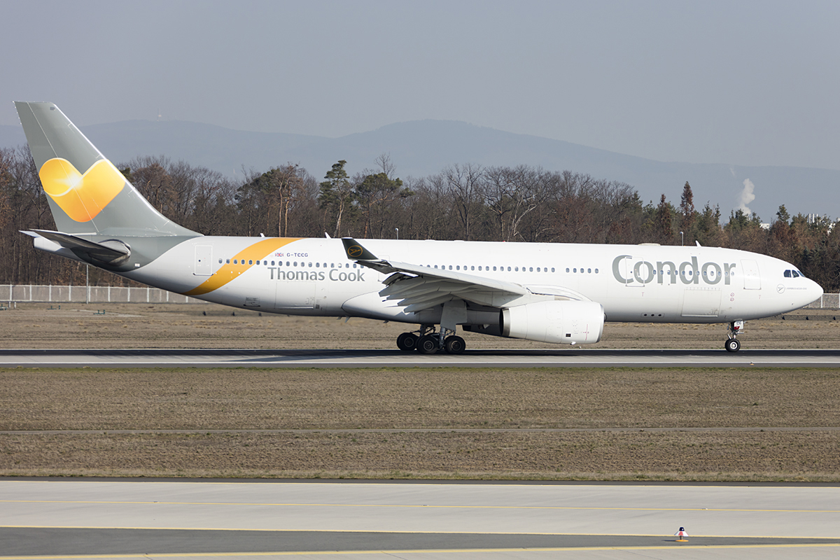 Thomas Cook Airlines, G-TCCG, Airbus, A330-243, 31.03.2019, FRA, Frankfurt, German





