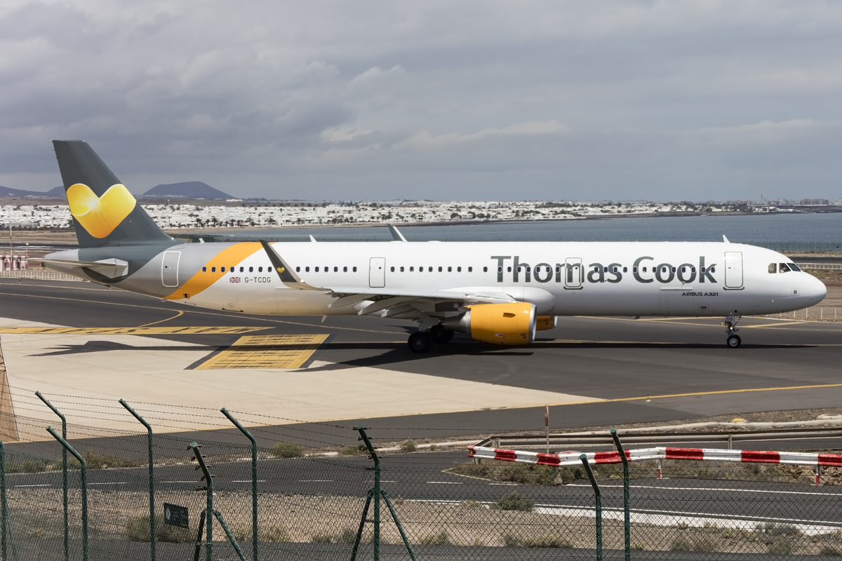 Thomas Cook Airlines, G-TCDG, Airbus, A321-211, 17.04.2016, ACE, Arrecife, Spain 




