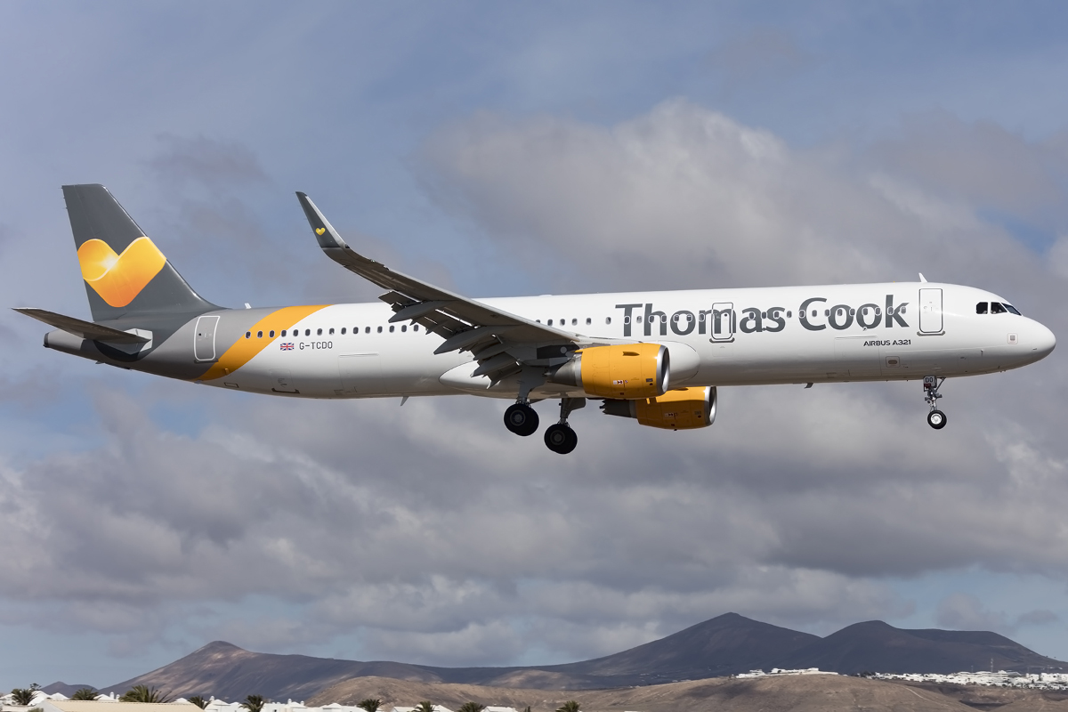 Thomas Cook Airlines, G-TCDO, Airbus, A321-211, 17.04.2016, ACE, Arrecife, Spain 



