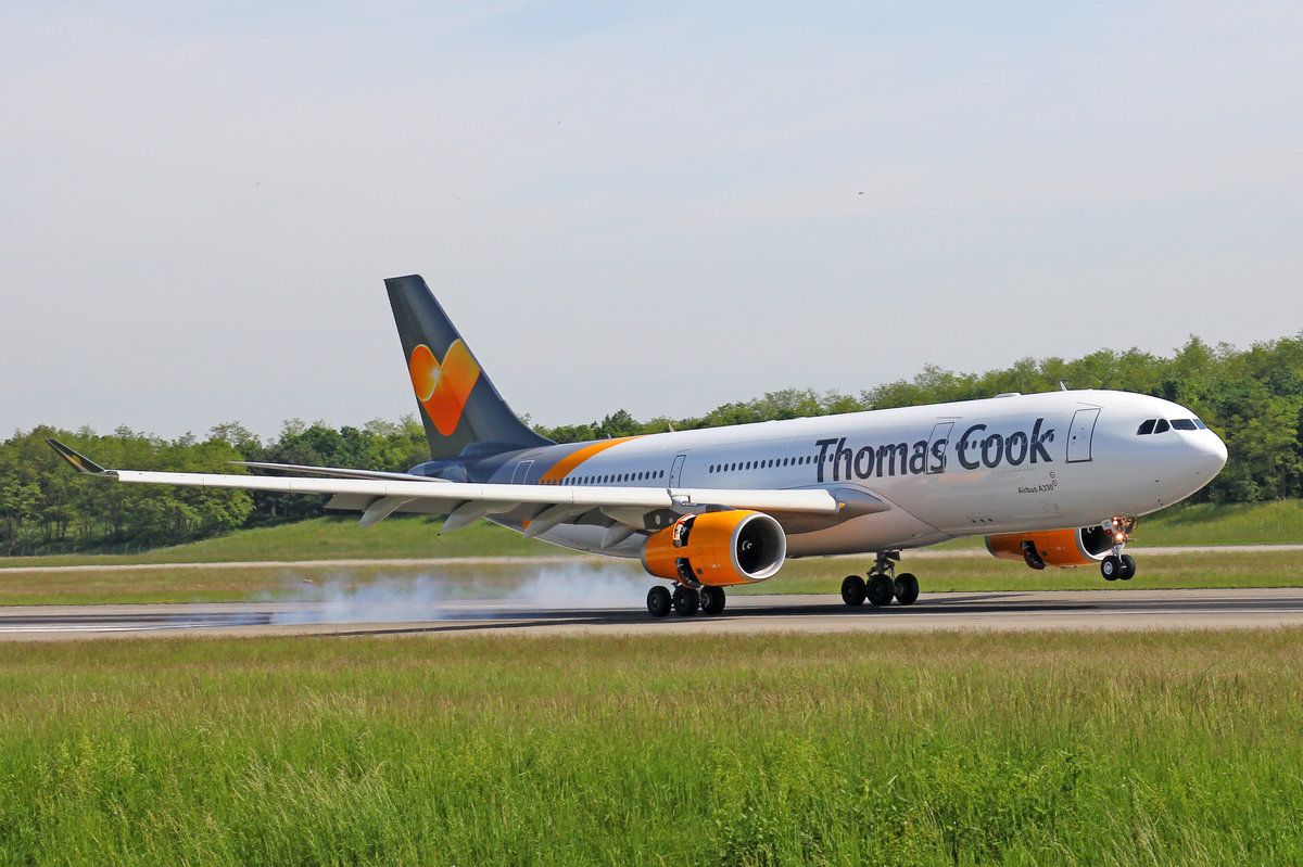 Thomas Cook Airlines, G-TCXC, Airbus A330-243, 18.Mai 2016, BSL Basel, Switzerland.