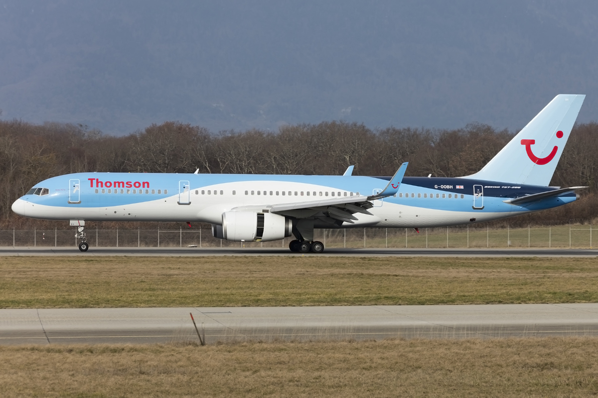 Thomsonfly, G-OOBH, Boeing, B757-236, 30.01.2016, GVA, Geneve, Switzerland 



