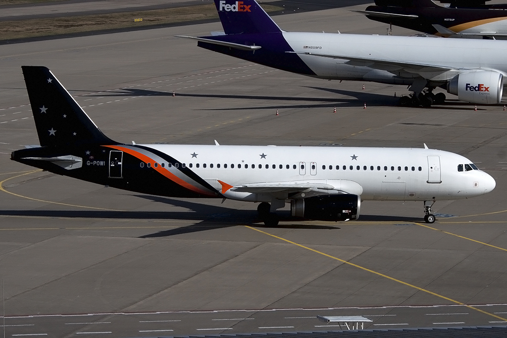 Titan Airways, G-POWI, Airbus, A320-233, 12.04.2015, CGN, Köln/Bonn, Germany 



