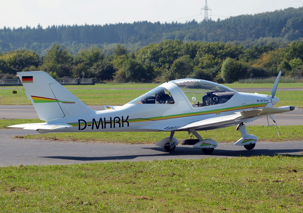 TL-96 Sting D-MHRK auf dem Flugplatz Koblenz-Winningen - 17.09.2014