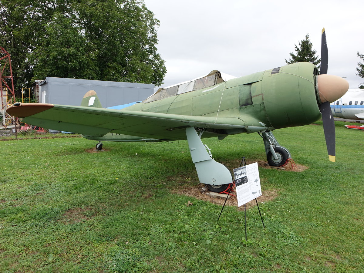 Trainingsflugzeug Let C-11, luftgekühlter 7-Zylinder-Sternmotor Avia M-21,Kennung PK-35, Letecka Museum Kunovice (04.08.2020)