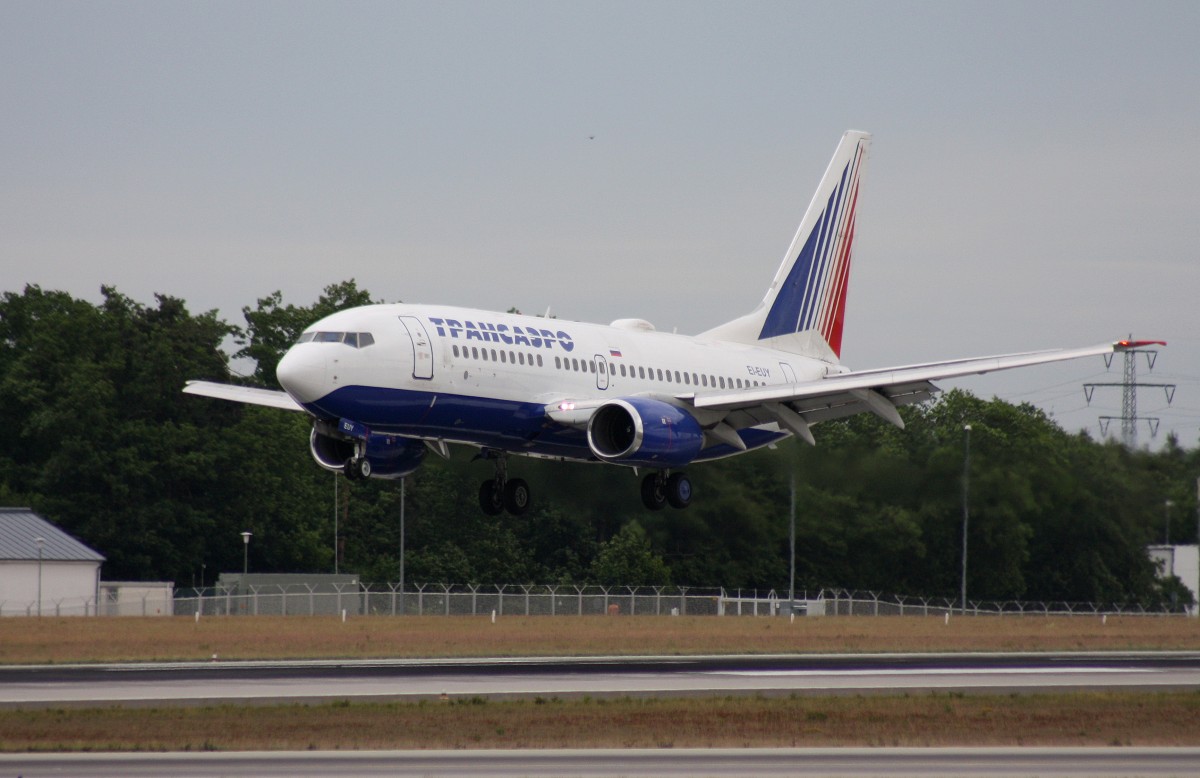 Transaero, EI-EUY,(c/n 29354), Boeing 737-7Q8, 02.06.2015, FRA-EDDF, Frankfurt, Germany 