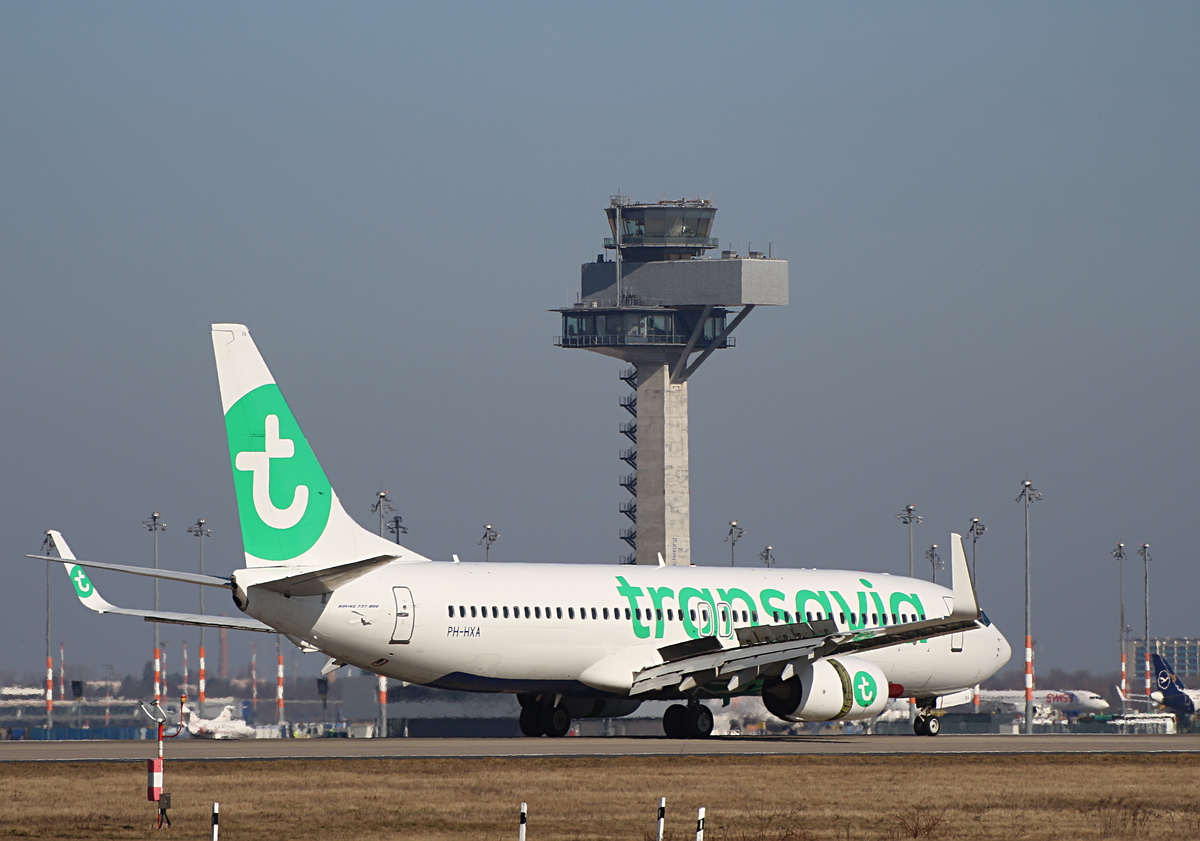 Transavia, Boeing B 737-8K2, PH-HXA, BER, 06.03.2026