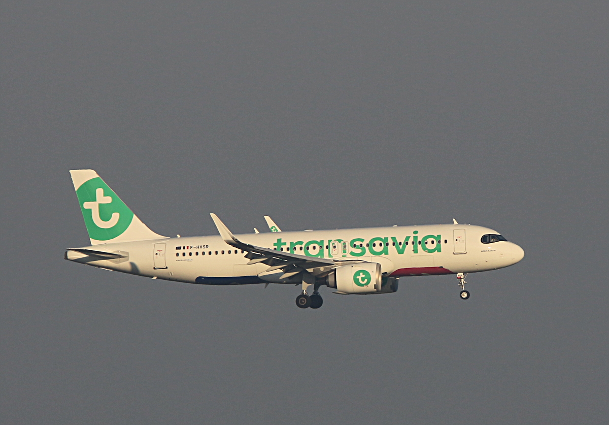Transavia France, Airbus A 320-252N, F-HXSR, BER, 07.11.2025