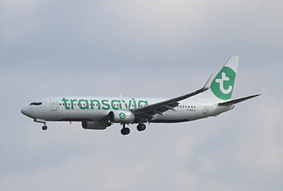 Transavia France, Boeing B 737-84P, F-HTVL, BER, 08.06.2026