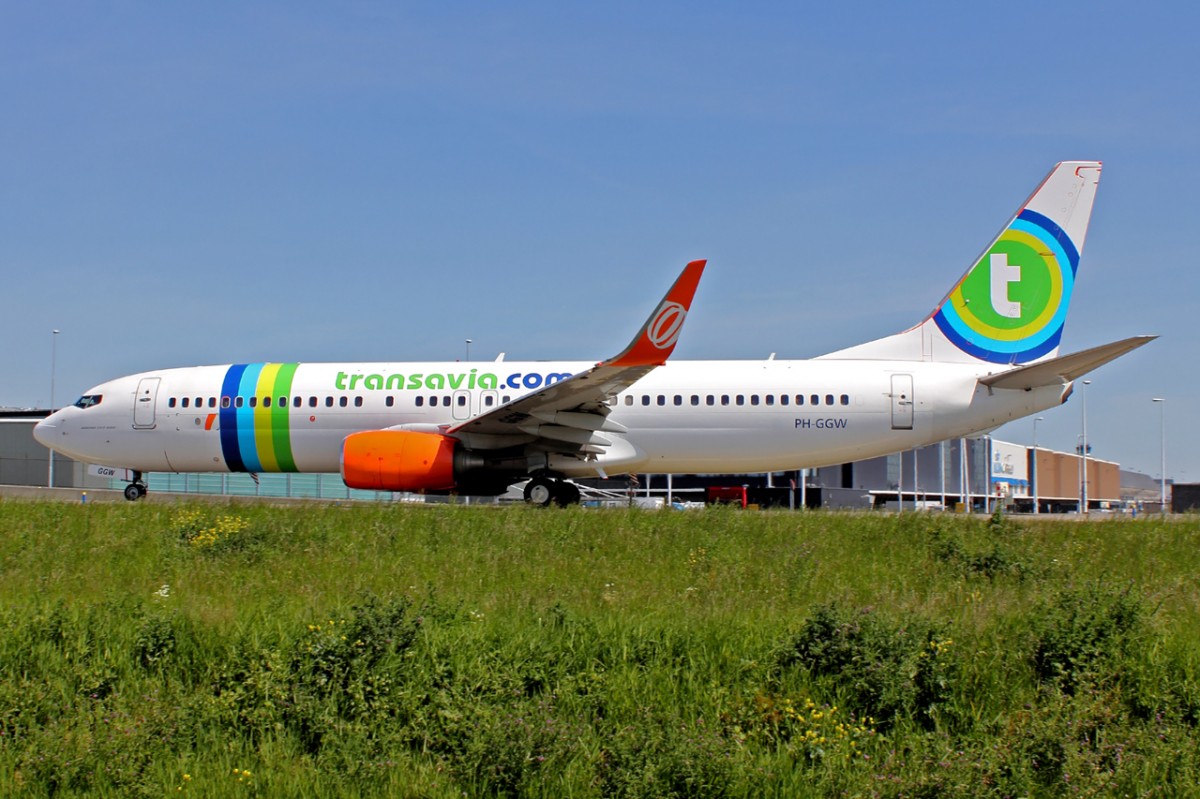 Transavia PH-GGW in Amsterdam 17.5.2014