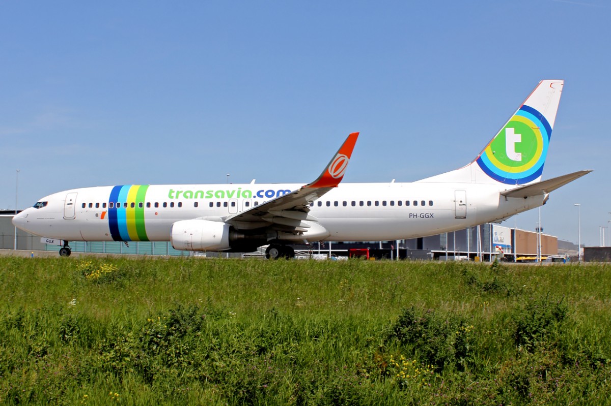 Transavia PH-GGX in Amsterdam 17.5.2014