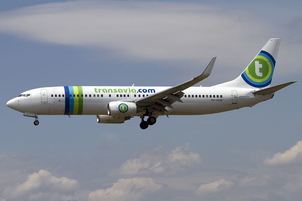 Transavia, PH-HSW, Boeing, B737-8K2, 27.05.2014, BCN, Barcelona, Spain 


