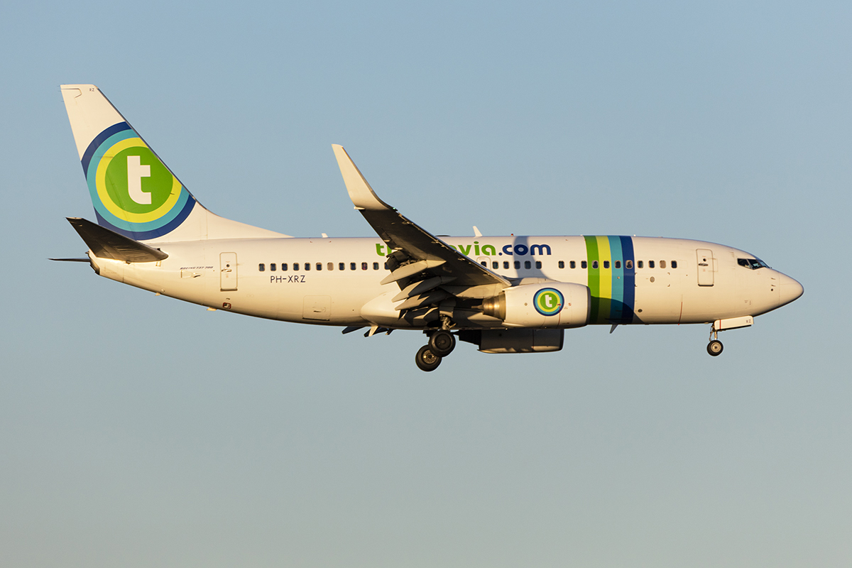 Transavia, PH-XRZ, Boeing, B737-7K2, 30.04.2017, FCO, Roma, Italy


