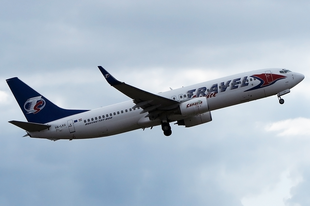 Travel Service, HA-LKG, Boeing, B737-8CX, 21.03.2015, ACE, Arrecife, Spain



