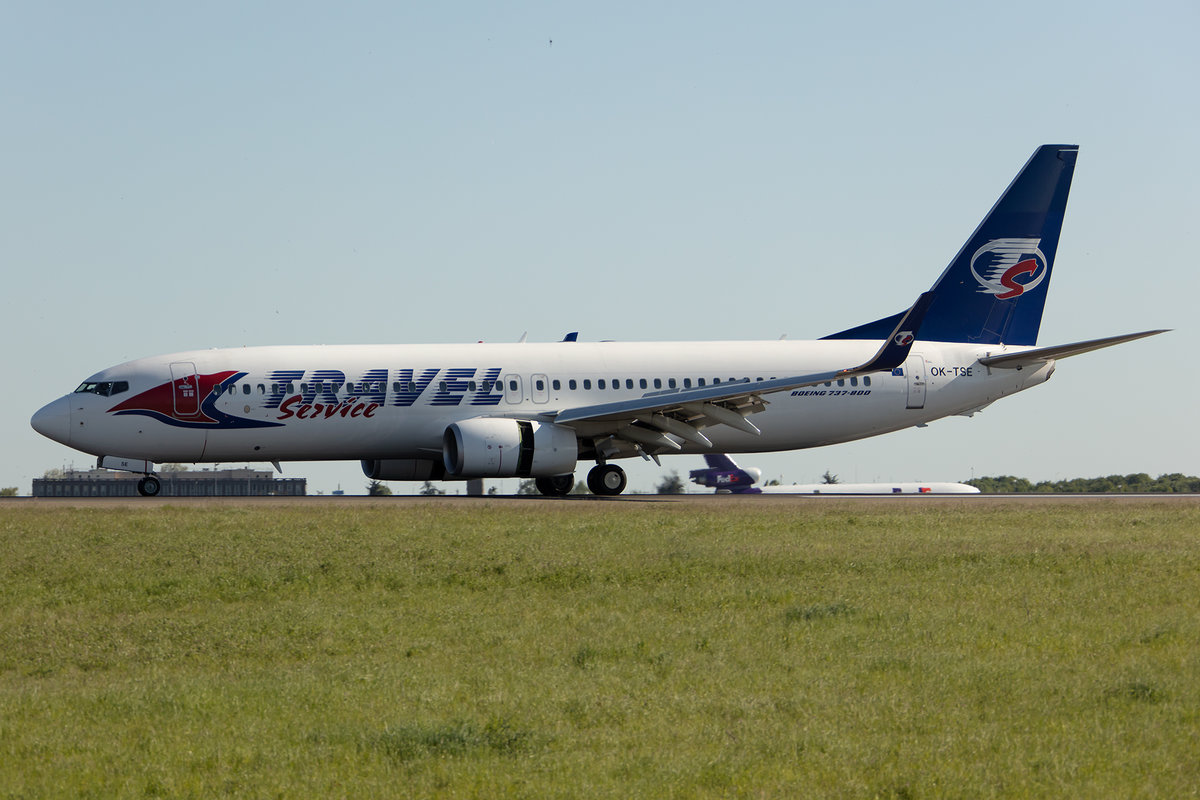 Travel Service, OK-TSE, Boeing, B737-81D, 13.05.2019, CDG, Paris, France




