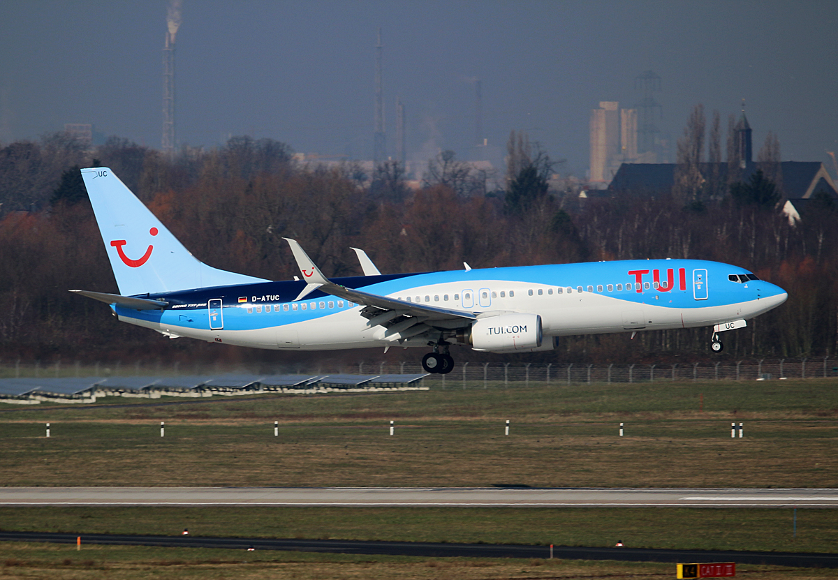 Tuifly, Boeing B 737-8K5, D-ATUC, DUS, 10.03.2016