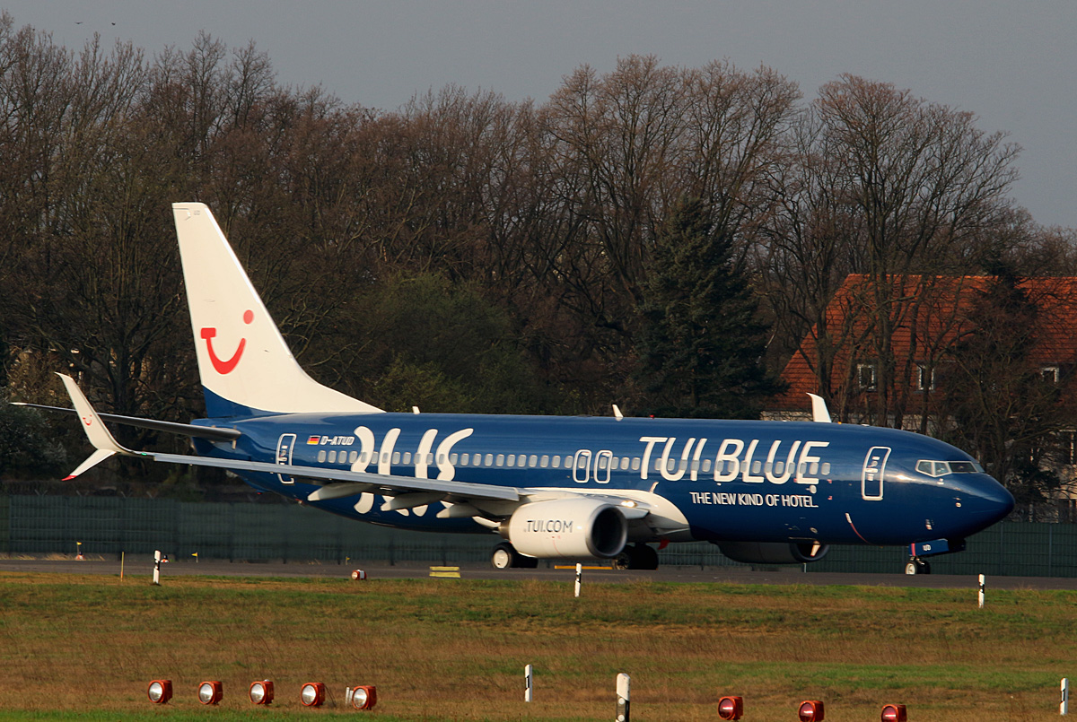 TuiFly, Boeing B 737-8K5, D-ATUD, TXL, 02.04.2017