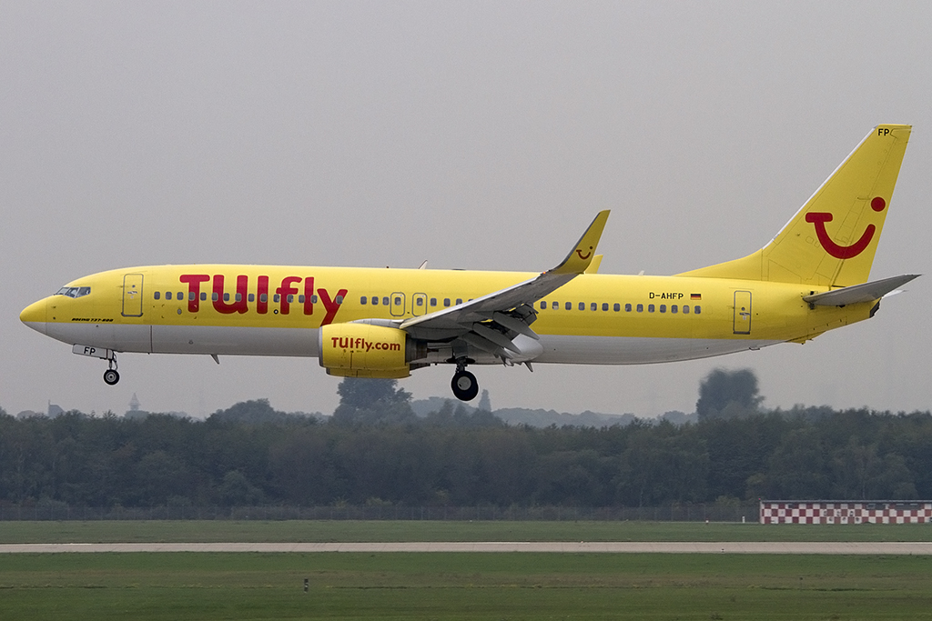 TUIFly, D-AHFP, Boeing, B737-8K5, 08.10.2013, DUS, Düsseldorf, Germany 





