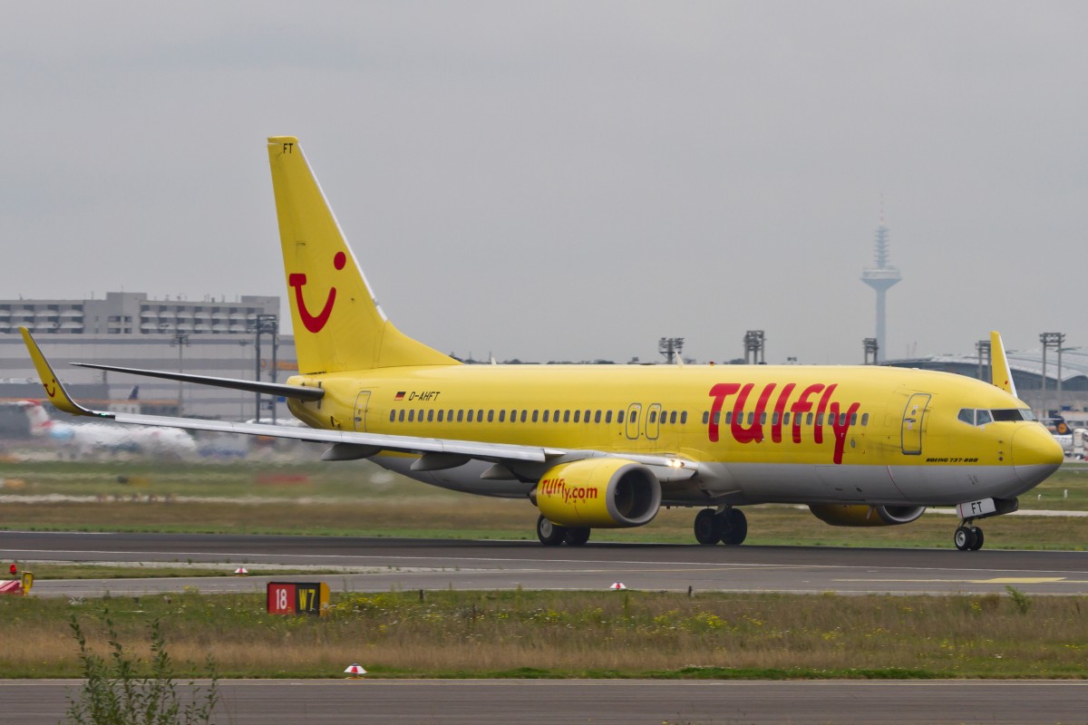 TUIfly, D-AHFT, Boeing, 737-800 wl, 15.09.2014, FRA-EDDF, Frankfurt, Germany 