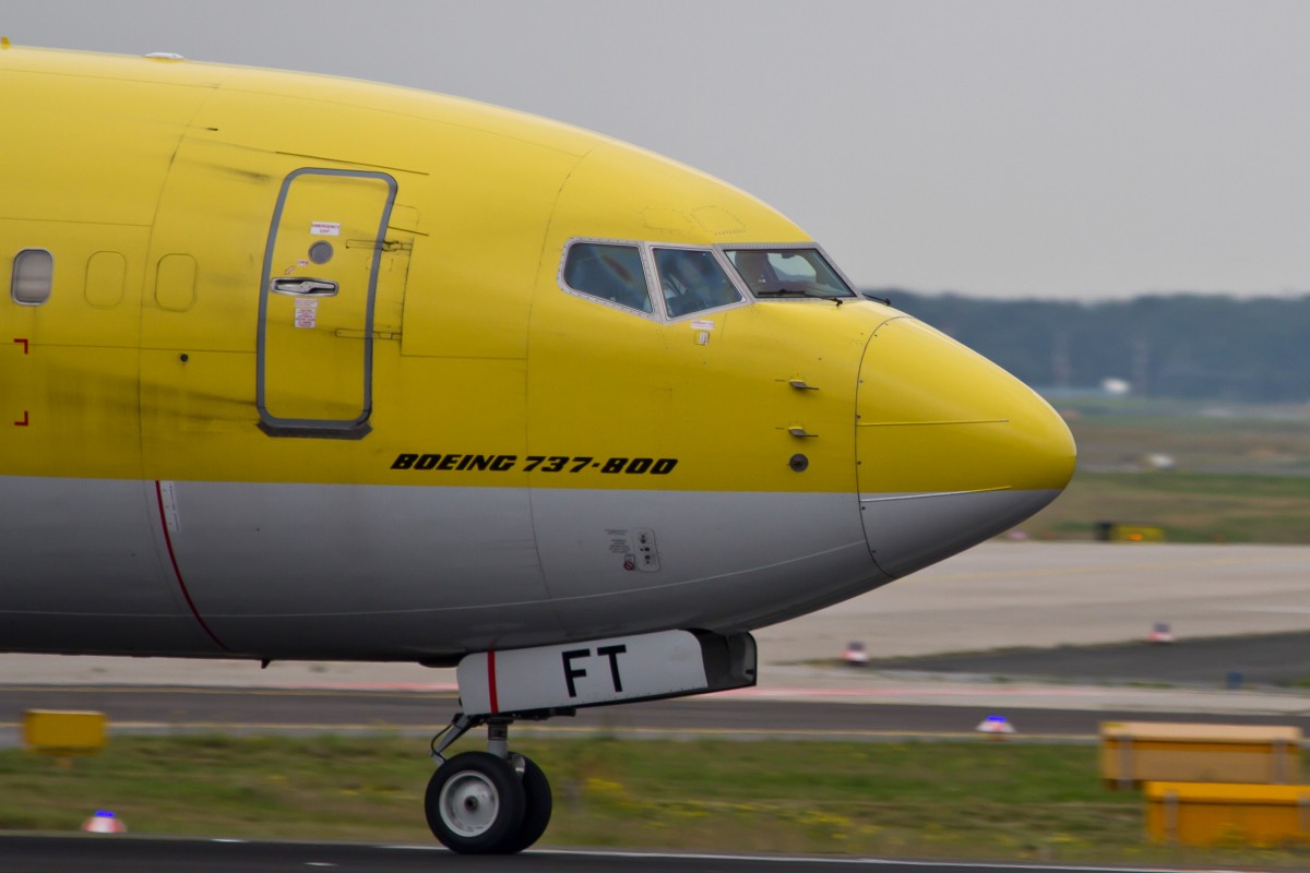 TUIfly, D-AHFT, Boeing, 737-800 wl (Bug/Nose), 15.09.2014, FRA-EDDF, Frankfurt, Germany 