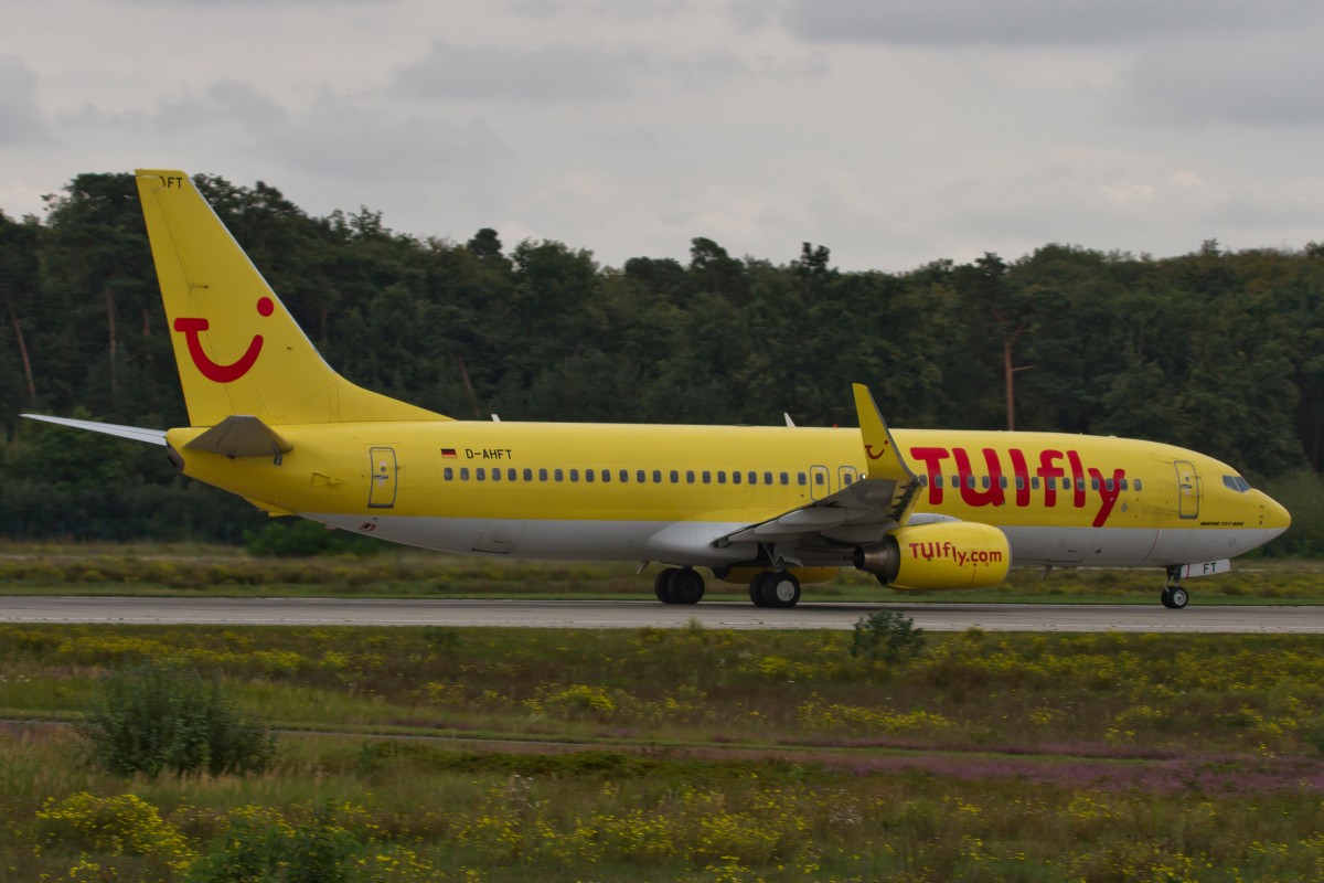 TUIfly, D-AHFT, Boeing, 737-800 wl, 15.09.2014, FRA-EDDF, Frankfurt, Germany 