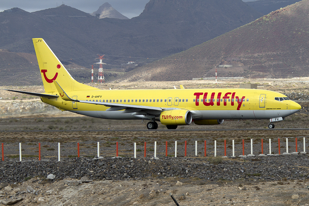 TUIFly, D-AHFV, Boeing, B737-8K5, 21.11.2013, TFS, Teneriffa-Süd, Spain 




