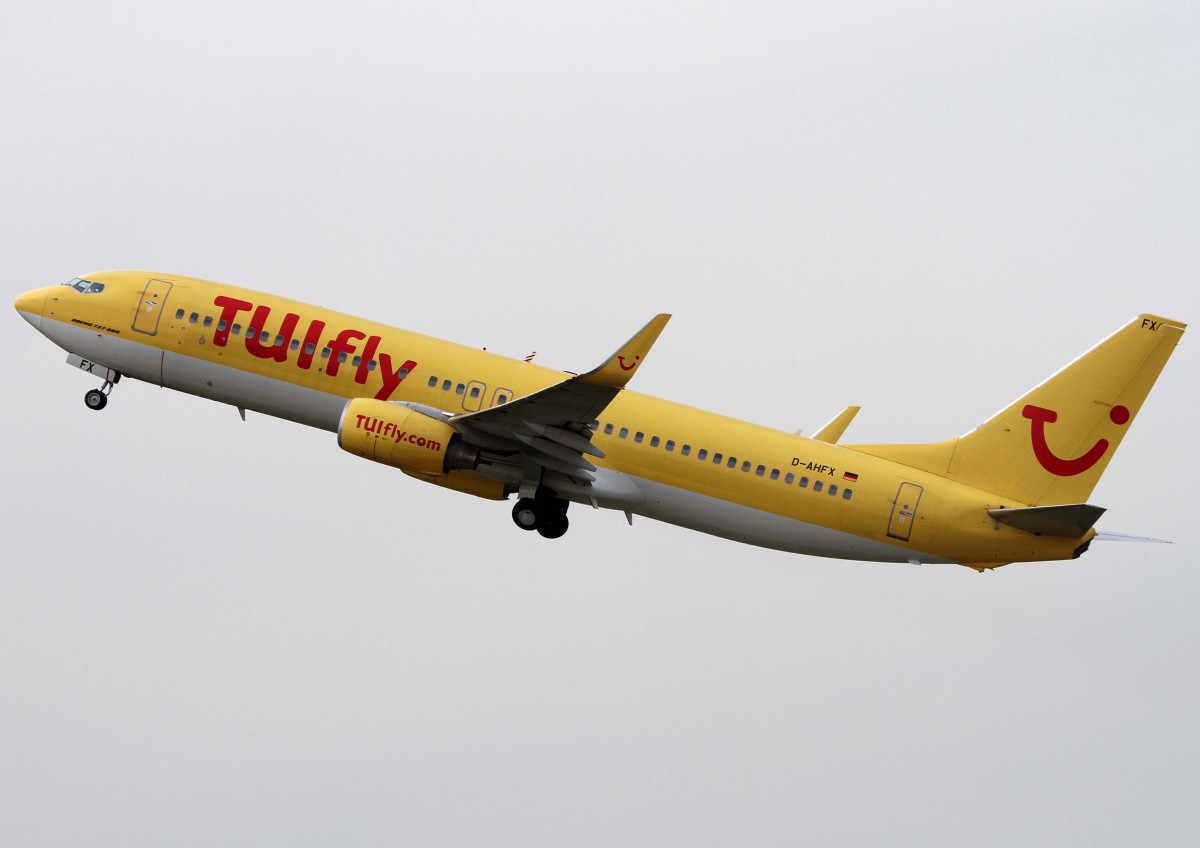 TUIfly, D-AHFX, Boeing, 737-800 wl, 02.04.2014, DUS-EDDL, Dsseldorf, Germany 