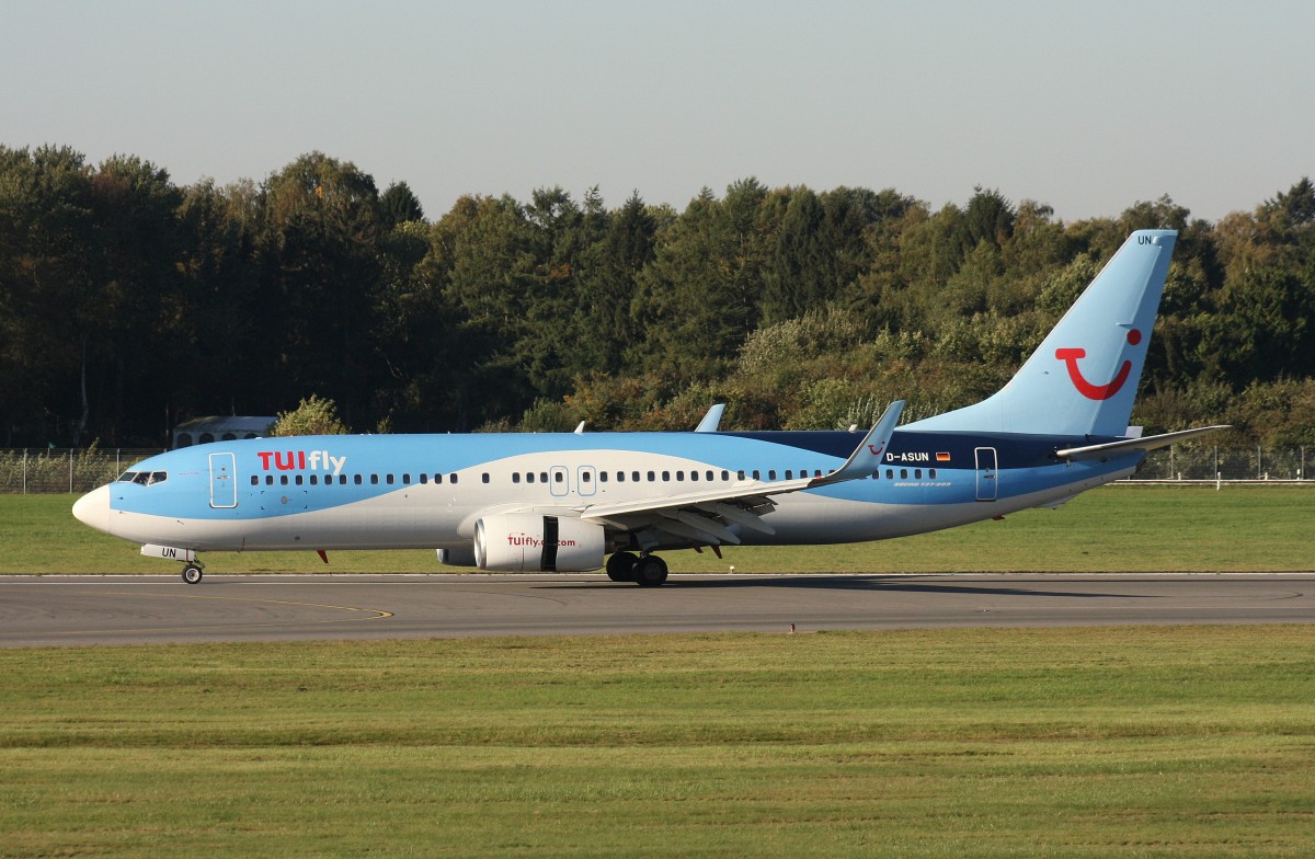 Tuifly, D-ASUN, (c/n 33023),Boeing 737-8BK(WL), 11.10.2015, HAM-EDDH, Hamburg, Germany 