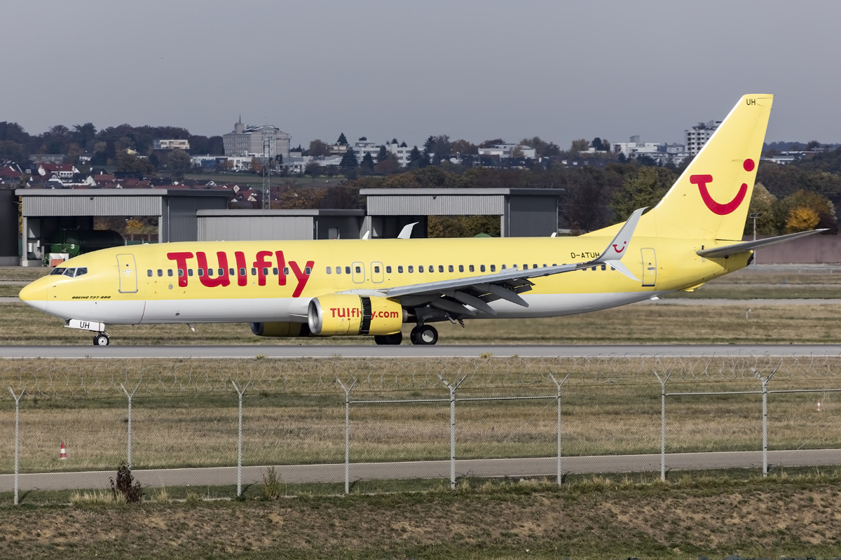 TUIfly, D-ATUH, Boeing, B737-8K5, 24.10.2015, STR, Stuttgart, Germany 



