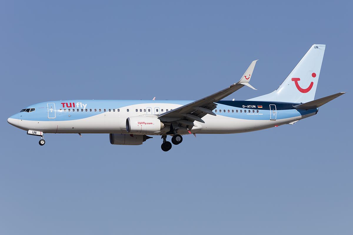 TUIfly, D-ATUN, Boeing, B737-8K5, 14.10.2018, FRA, Frankfurt, Germany




