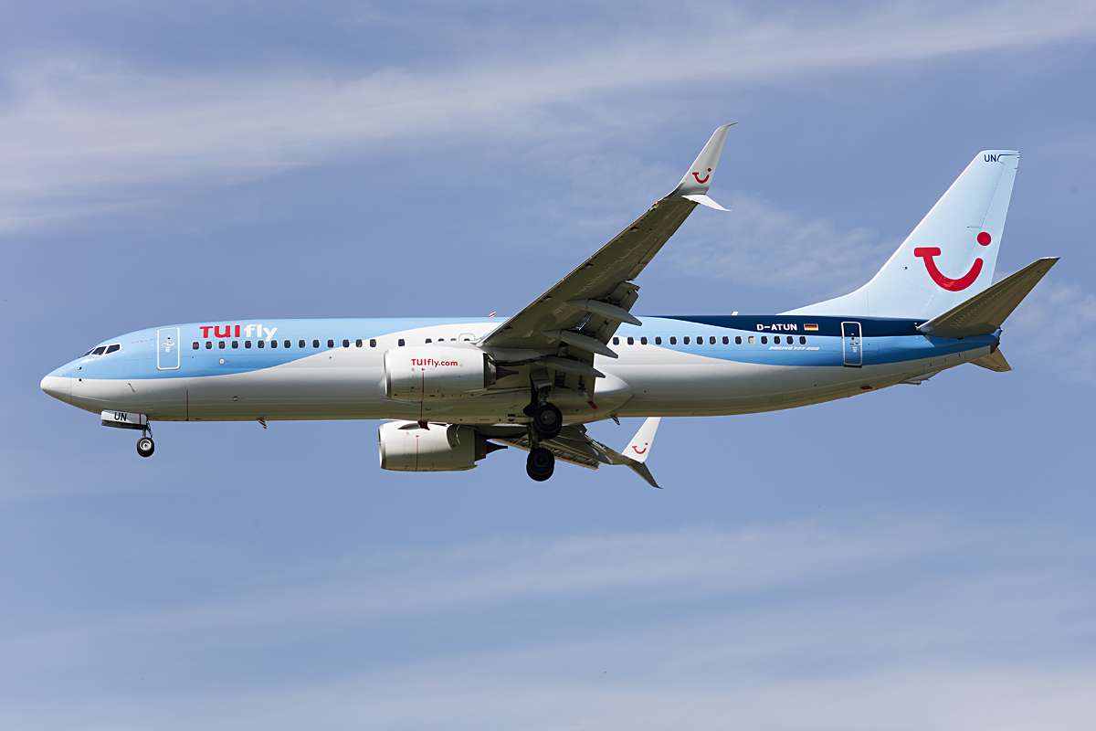 TUIfly, D-ATUN, Boeing, B737-8K5, 18.05.2016, BSL, Basel, Switzerland 



