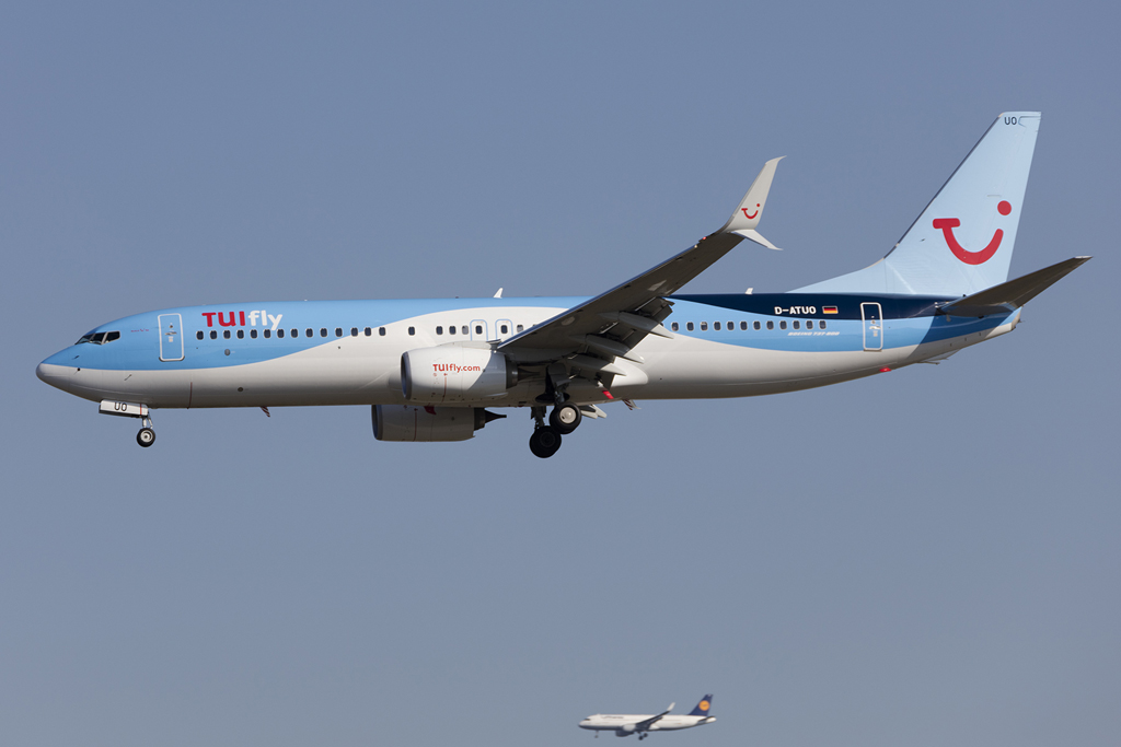 TUIfly, D-ATUO, Boeing, B737-8K5, 30.08.2015, FRA, Frankfurt, Germany 



