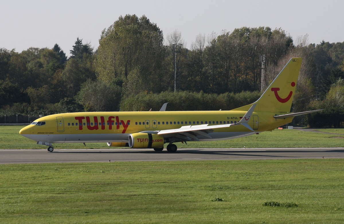 TUIfly,D-ATUL,(c/n 38820),Boeing 737-8K5(WL),04.10.2014,HAM-EDDH,Hamburg,Germany