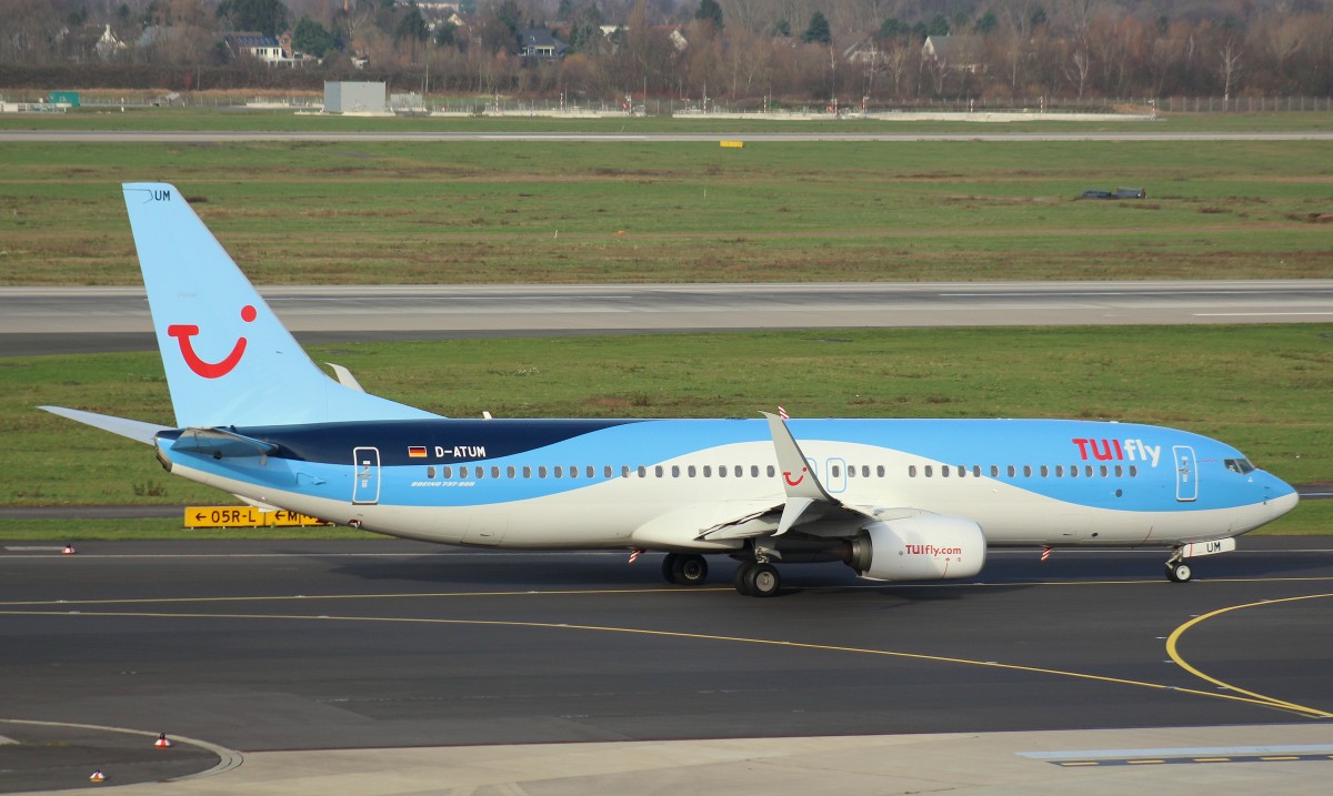 Tuifly,D-ATUM,(C/N 37240),Boeing 737-8K5(WL),  27.12.2015,DUS-EDDL,Düsseldorf, Germany 