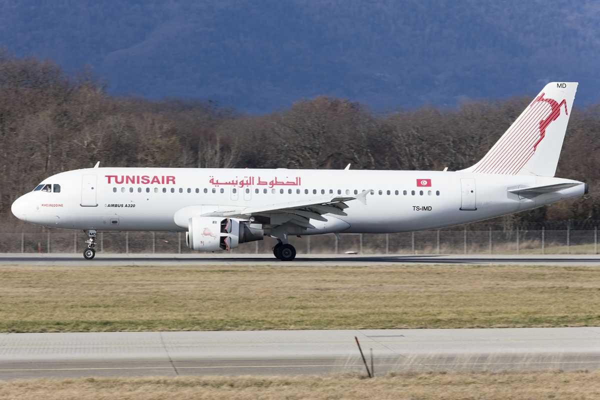 Tunisair, TS-IMD, Airbus, A320-211, 30.01.2016, GVA, Geneve, Switzerland 



