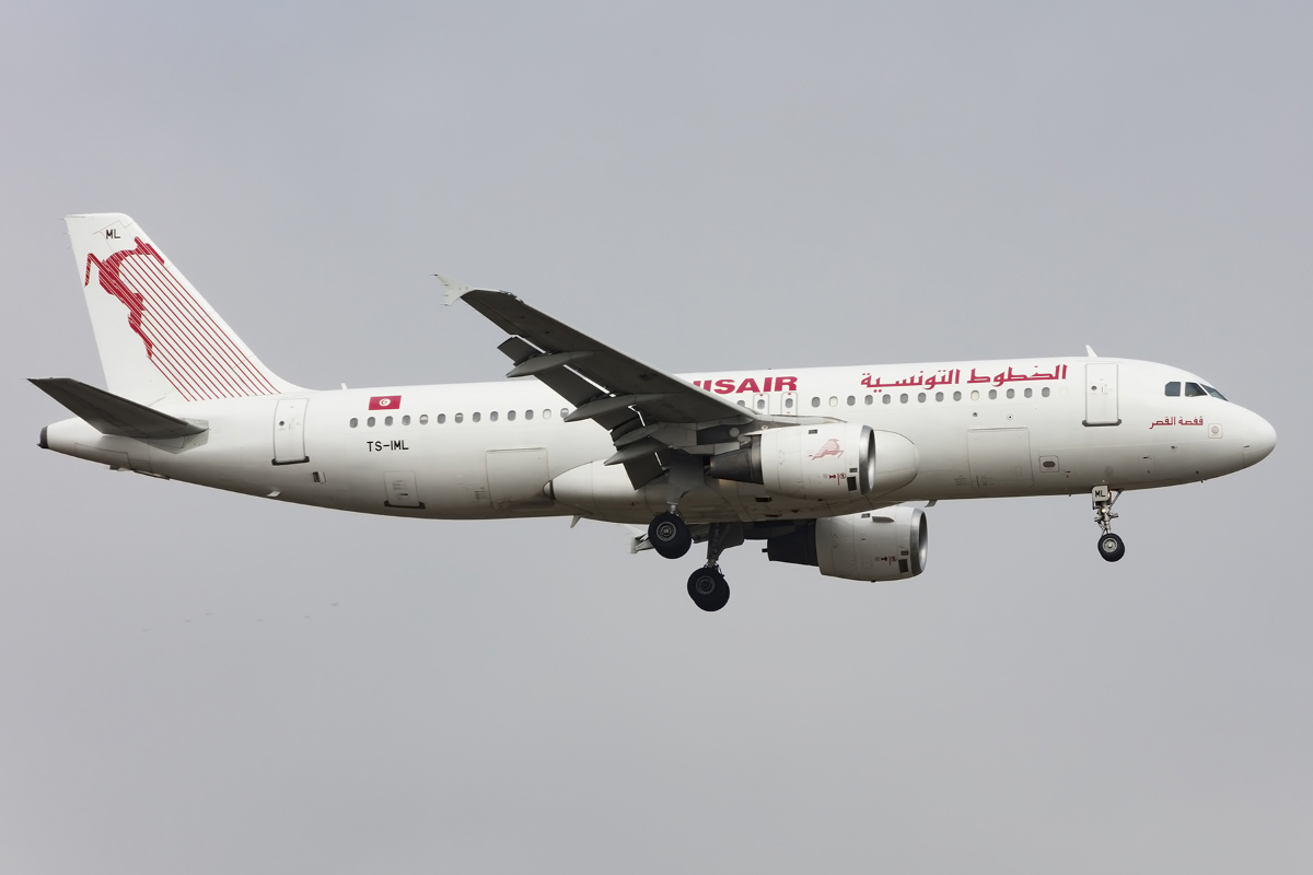 Tunisair, TS-IML, Airbus, A320-211, 02.04.2016, FRA, Frankfurt, Germany 



