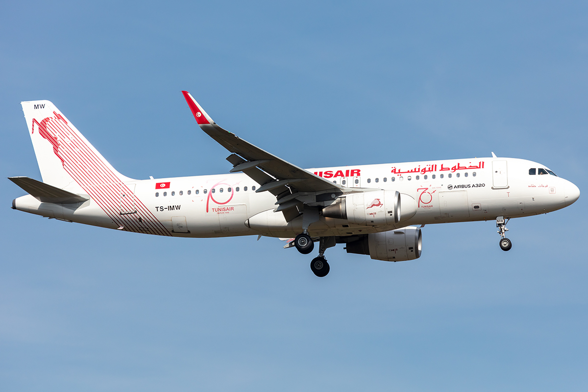 Tunisair, TS-IMW, Airbus, A320-214, 13.09.2021, FRA, Frankfurt, Germany